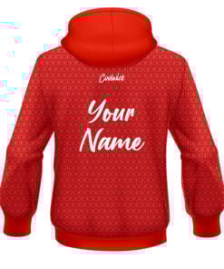 Alternative view of CoolWick Elite Red Bolt Hoodie