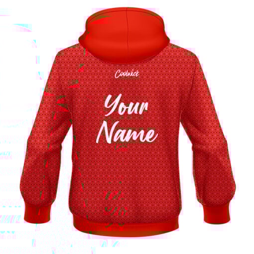 CoolWick Elite Red Bolt Hoodie - Image 2