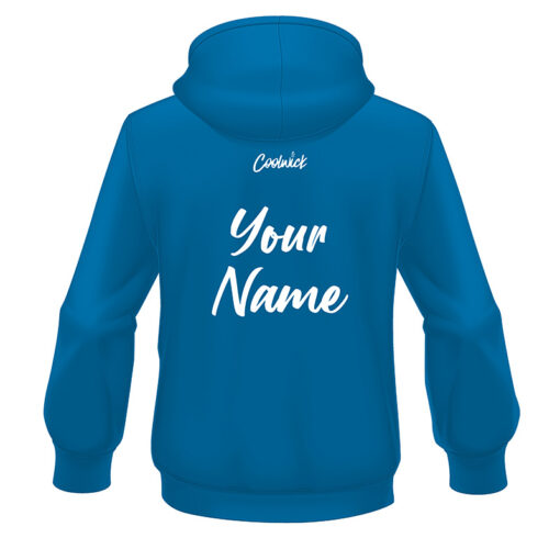 CoolWick Elite Blue Defender Hoodie - Image 2