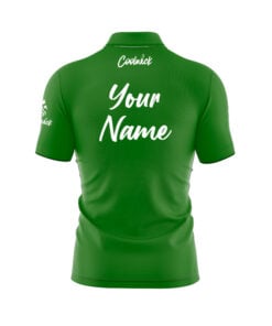 Alternative view of CoolWick Elite Green Defender Sash Zip Jersey