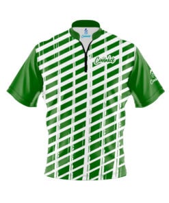 CoolWick Elite Green Defender Sash Zip Jersey