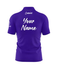 Alternative view of CoolWick Elite Purple Defender Sash Zip Jersey