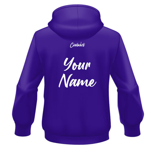 CoolWick Elite Purple Defender Hoodie - Image 2