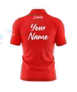 Alternative view of CoolWick Elite Red Defender Sash Zip Jersey
