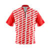 CoolWick Elite Red Defender Sash Zip Jersey