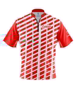 CoolWick Elite Red Defender Sash Zip Jersey