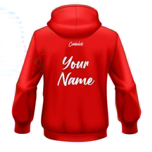 CoolWick Elite Red Defender Hoodie - Image 2
