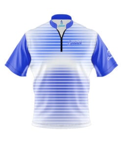CoolWick Elite Blue Energy Sash Zip Jersey