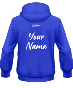Alternative view of CoolWick Elite Blue Energy Hoodie