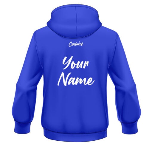 CoolWick Elite Blue Energy Hoodie - Image 2