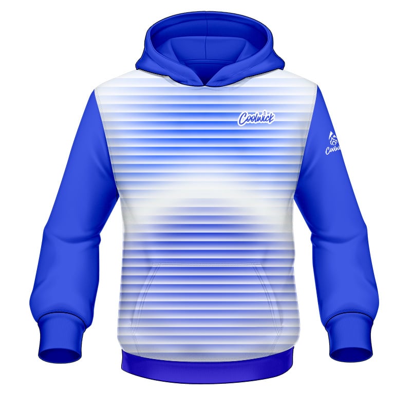 CoolWick Elite Blue Energy Hoodie