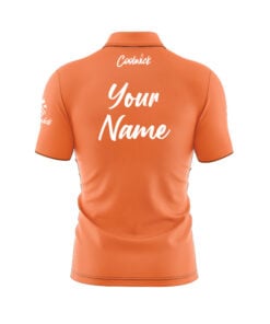 Alternative view of CoolWick Elite Orange Energy Sash Zip Jersey