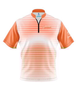 CoolWick Elite Orange Energy Sash Zip Jersey