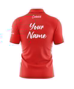 Alternative view of CoolWick Elite Red Energy Sash Zip Jersey
