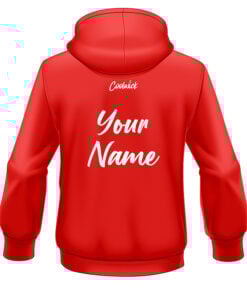 Alternative view of CoolWick Elite Red Energy Hoodie