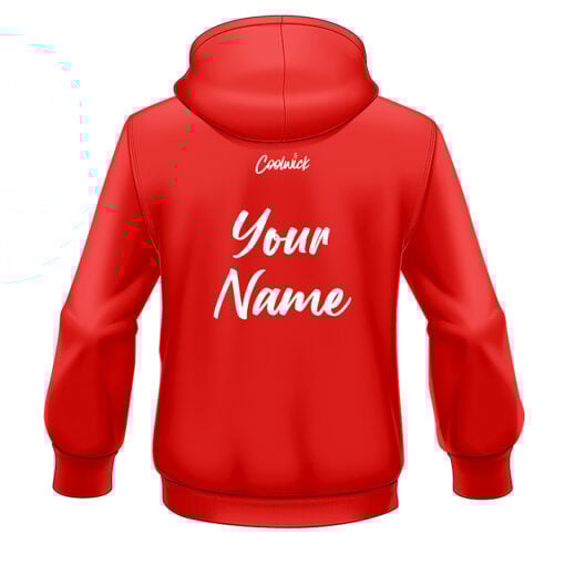 CoolWick Elite Red Energy Hoodie - Image 2