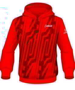 CoolWick Elite Red Spartan Hoodie