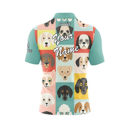 Dog School Fast Track CoolWick Bowling Jersey - Image 3