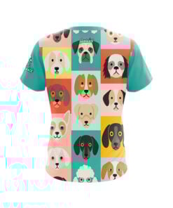 Alternative view of Dog School CoolWick Bowling Jersey