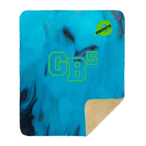 Ebonite Game Breaker 5 Hybrid Sherpa Lined Throw Blanket - Image 2