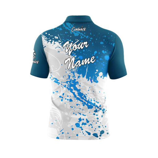 Ocean Spray Fast Track CoolWick Bowling Jersey - Image 3