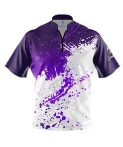 Purple Ocean Spray Fast Track CoolWick Bowling Jersey