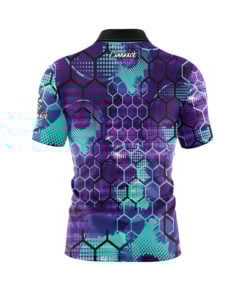 Alternative view of Queen City Honeycomb Fast Track CoolWick Bowling Jersey