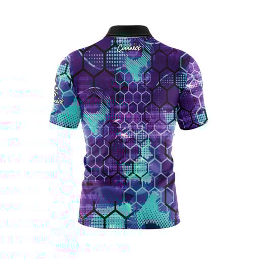 Queen City Honeycomb Fast Track CoolWick Bowling Jersey - Image 2