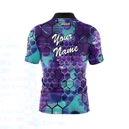 Queen City Honeycomb Fast Track CoolWick Bowling Jersey - Image 3