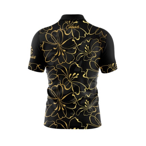 Gold Lily Fast Track CoolWick Bowling Jersey - Image 2