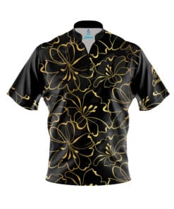 Gold Lily Fast Track CoolWick Bowling Jersey