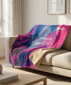 Hammer Full Effect Sherpa Lined Throw Blanket