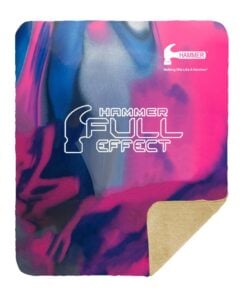 Alternative view of Hammer Full Effect Sherpa Lined Throw Blanket