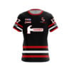 Hammer Justin Mooney Black Red Hockey CoolWick Bowling Jersey
