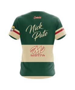 Alternative view of Motiv Nick Pate Green Sweater CoolWick Bowling Jersey