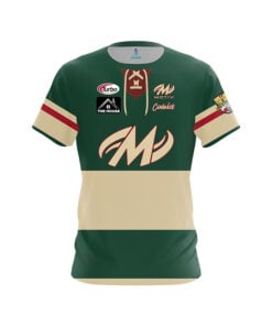 Motiv Nick Pate Green Sweater CoolWick Bowling Jersey