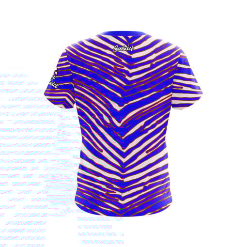 Natalie Kent Buffalo Zubaz CoolWick Bowling Jersey - Image 2