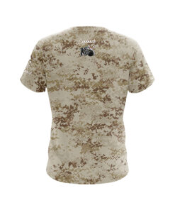 Alternative view of Plain Kristina Cox Desert Camo CoolWick Bowling Jersey