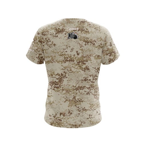 Plain Kristina Cox Desert Camo CoolWick Bowling Jersey - Image 2