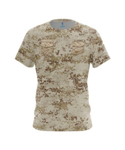 Plain Kristina Cox Desert Camo CoolWick Bowling Jersey