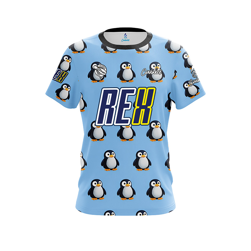 REX Frosty Penguins CoolWick Bowling Jersey