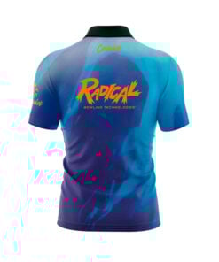 Alternative view of Radical Vexed Fast Track CoolWick Bowling Jersey