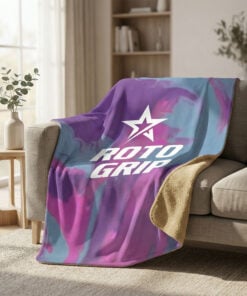 Roto Grip Transformer Sherpa Lined Throw Blanket