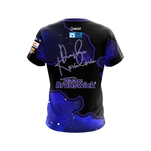 Brunswick Dasha Kovalova Space Tear CoolWick Bowling Jersey - Image 2