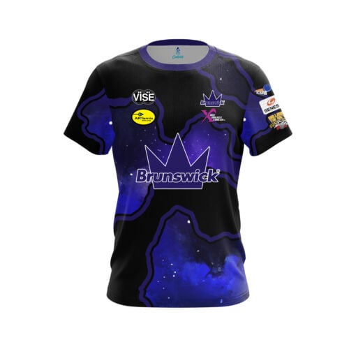 Brunswick Dasha Kovalova Space Tear CoolWick Bowling Jersey