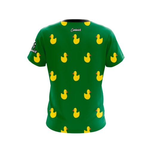 Green Rubber Duck CoolWick Bowling Jersey - Image 2