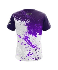 Alternative view of Purple Ocean Spray CoolWick Bowling Jersey