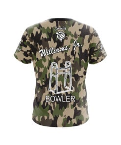 Alternative view of Storm Mal Williams Walker Camo CoolWick Bowling Jersey