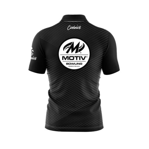 Motiv Lucky Quick Ship CoolWick Sash Zip Bowling Jersey - Image 2