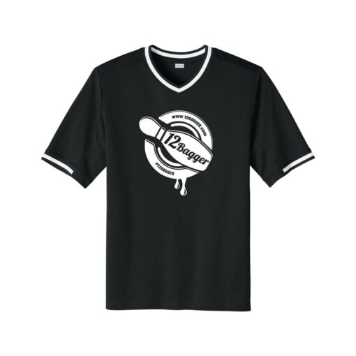 12Bagger Bowling V Neck Baseball Jersey - Image 5